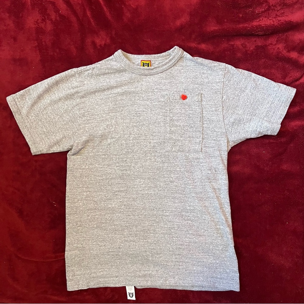 Human Made gray tee mens small